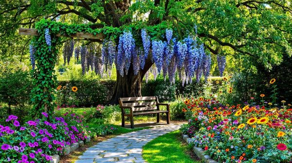 Idées novatrices pour un jardin accueillant et fonctionnel