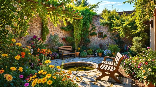 Idées novatrices pour un jardin accueillant et fonctionnel