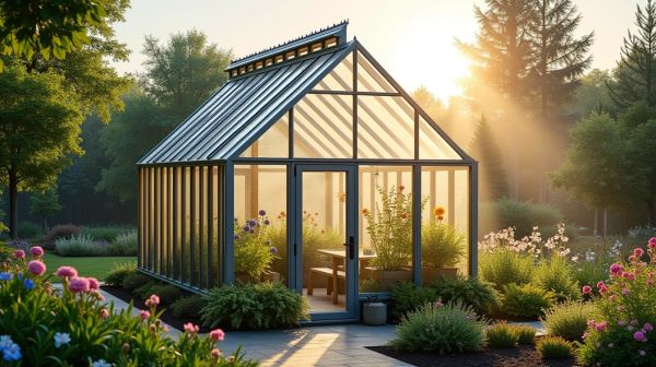 Optez pour une serre de jardin en verre adaptée à vos besoins