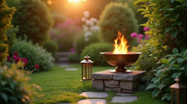 Optimiser votre espace extérieur avec un brasero boutique