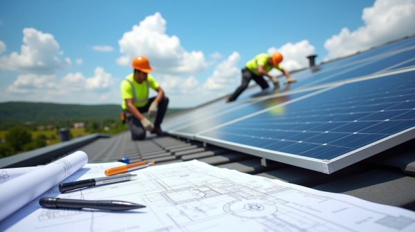 Réussir votre projet photovoltaïque avec un installateur de panneaux solaires