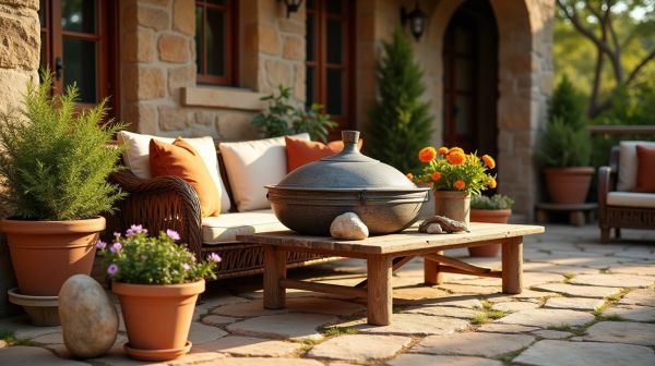 Top idées pour embellir votre extérieur grâce à un brasero